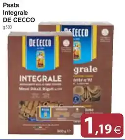 Docks Cash&Carry Pasta Integrale De Cecco offerta