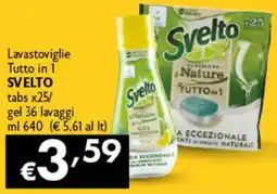 Spak Supermercati Lavastoviglie Tutto in 1 Svelto offerta