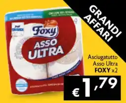 Spak Supermercati Asciugatutto Asso Ultra Foxy offerta