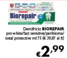 Spak Supermercati Dentifricio Biorepair offerta