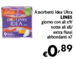 Spak Supermercati Assorbenti Idea Ultra Lines offerta