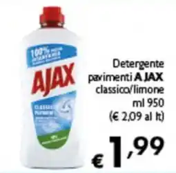 Spak Supermercati Detergente pavimenti AJAX classico offerta