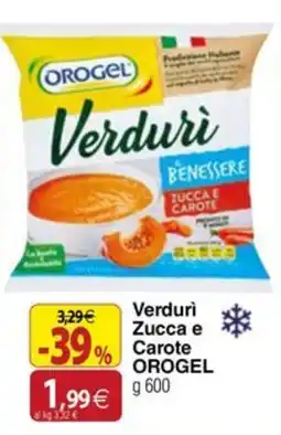 Docks Cash&Carry Verduri Zucca e Carote OROGEL offerta