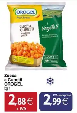 Docks Cash&Carry Zucca a Cubetti OROGEL offerta