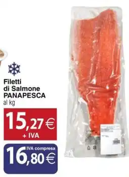 Docks Cash&Carry Filetti di Salmone PANAPESCA offerta