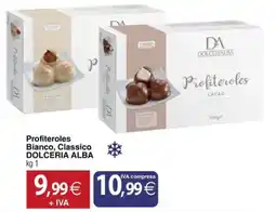 Docks Cash&Carry Profiteroles Bianco, Classico DOLCERIA ALBA offerta