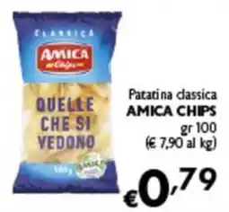 Spak Supermercati Patatina classica AMICA CHIPS offerta