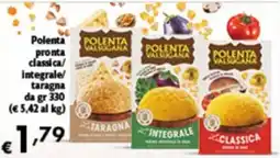 Spak Supermercati Polenta Valsugana offerta