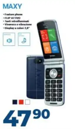 Elettrosintesi Maxy feature phone offerta