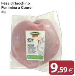 Docks Cash&Carry Fesa di Tacchino Femmina a Cuore offerta