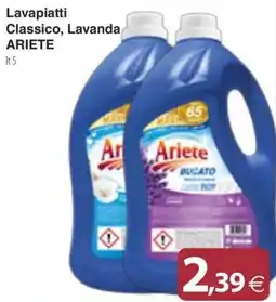 Docks Cash&Carry Lavapiatti Classico, Lavanda Ariete offerta