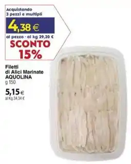Docks Cash&Carry Filetti di Alici Marine AQUOLINA offerta