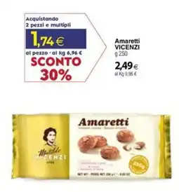 Docks Cash&Carry Amaretti Vicenzi offerta