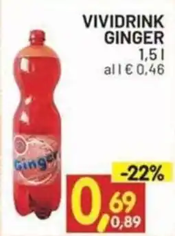 Centro Commerciale Discount Vividrink Ginger offerta