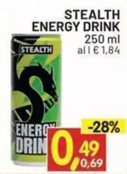 Centro Commerciale Discount Stealth energy drink offerta
