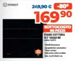 Elettrosintesi Indesit piano cottura offerta