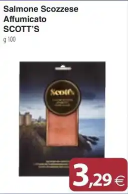 Docks Cash&Carry Salmone Scozzese Affumicato SCOTT'S offerta