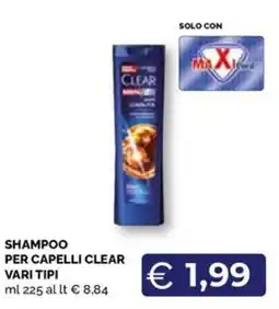 Maxisconto Shampoo per capelli Clear offerta