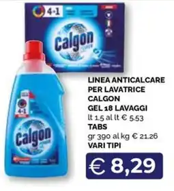 Maxisconto Linea anticalcare per lavatrice Calgon offerta