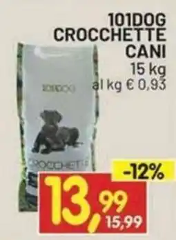 Centro Commerciale Discount Crocchette cani 101dog offerta