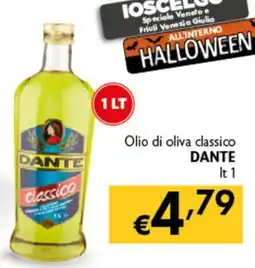 Spak Supermercati Olio di oliva classico Dante offerta