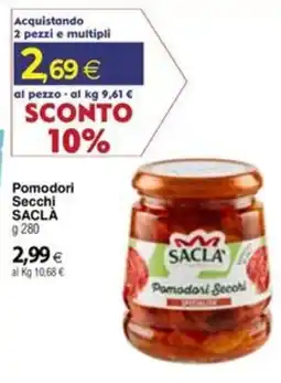 Docks Cash&Carry Pomodori Secchi SACLA' offerta