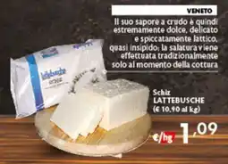 Spak Supermercati Schiz Lattebusche offerta