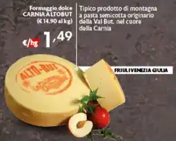 Spak Supermercati Formaggio dolce Carnia AltoBut offerta