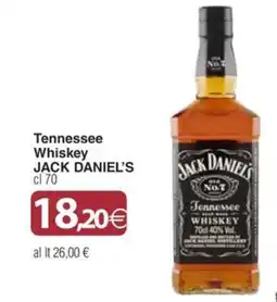 Docks Cash&Carry Tennessee Whiskey JACK DANIEL'S offerta