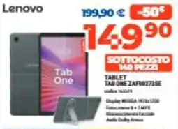 Elettrosintesi Lenovo Tab One offerta