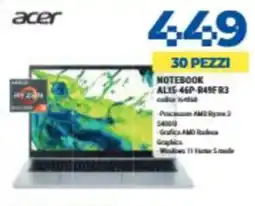 Elettrosintesi Acer Notebook AL15-46P-R49FR3 offerta