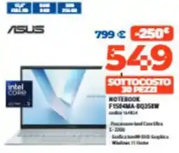 Elettrosintesi ASUS NOTEBOOK F1584MA-BQ358W offerta