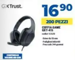 Elettrosintesi GXTrust. Cuffia Game GXT-415 offerta