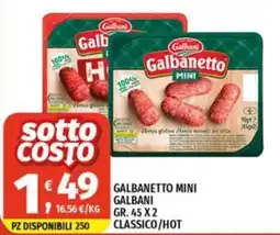Vivo Supermercati Galbanetto mini Galbani offerta