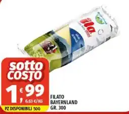 Vivo Supermercati Filato Bayernland offerta