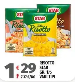Vivo Supermercati Risotto Star offerta