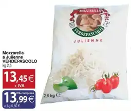 Docks Cash&Carry Mozzarella a Julienne Verdepascolo offerta