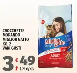 Vivo Supermercati Crocchette Morando Miglior Gatto offerta