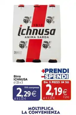 Docks Cash&Carry Birra Ichnusa offerta