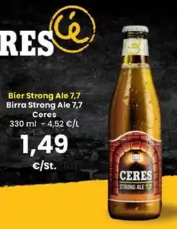 Interspar Birra Strong Ale 7,7 Ceres offerta