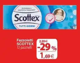 Docks Cash&Carry Fazzoletti SCOTTEx offerta