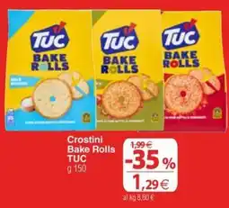 Docks Cash&Carry Crostini Bake Rolls TUC offerta