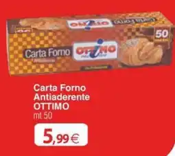 Docks Cash&Carry Carta Forno Antiaderente Ottimo offerta