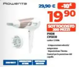 Elettrosintesi Rowenta Phon CV5830 offerta