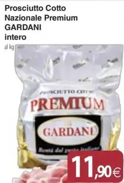 Docks Cash&Carry Prosciutto Cotto Nazionale Premium Gardani offerta