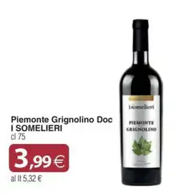 Docks Cash&Carry Piemonte Grignolino Doc I Somelieri offerta