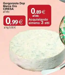 Docks Cash&Carry Gorgonzola Dop Marca Oro Ciresa offerta