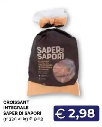 Croissant integrale Saper di sapori