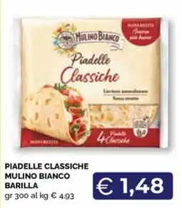 Maxisconto Piadelle classiche Mulino Bianco offerta