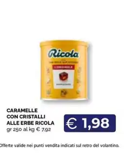 Maxisconto Caramelle con cristalli alle erbe Ricola offerta